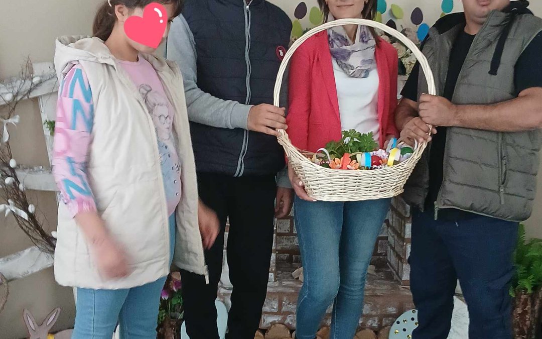 Подарихме Великденски яйца